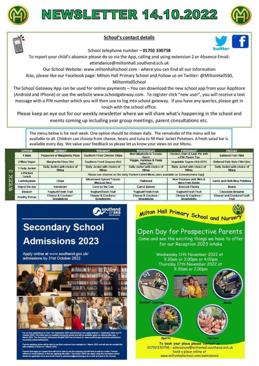 Milton Hall Primary School and Nursery - Profile (2023)
