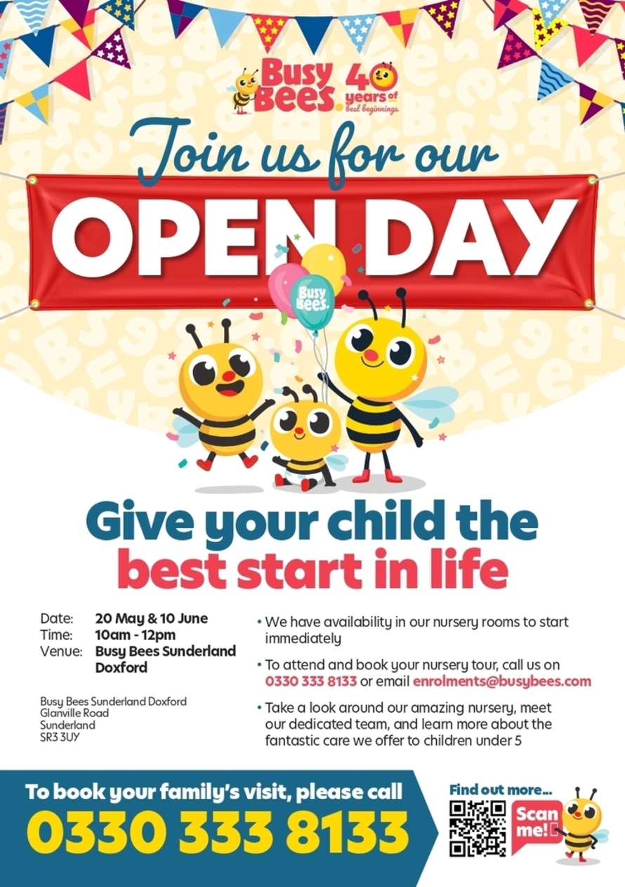 Busy Bees Day Nursery at Sunderland Doxford Profile (2023)